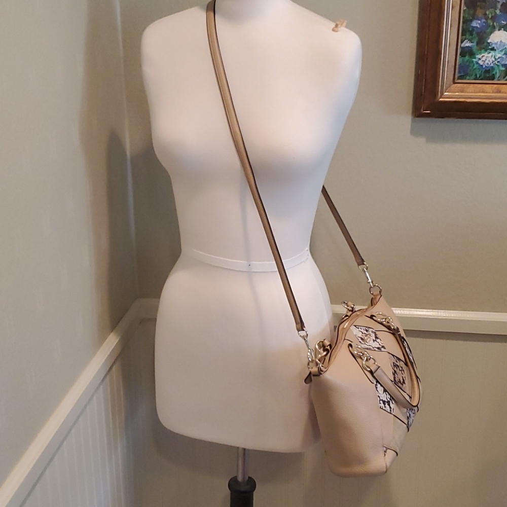 *Sale* Coach Snake Patchwork Bag - image 4